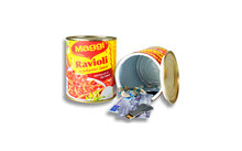 Plastica fantastica Maggi Ravioli Can Safe