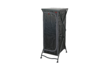 Crespo Storage Cabinet AP 101 Black/Grey 73 x 57 x 145 cm