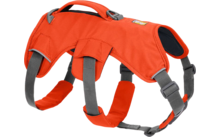 Ruffwear Web Master Hundegeschirr mit Handschlaufe Blaze Orange XXS