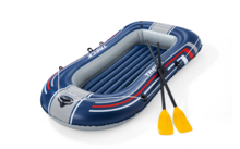 Bestway Hydro Force Treck X1 Schlauchboot Set 4 teilig für 2 Personen mit 2 Paddeln 228 x 121 x 32 cm