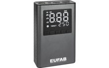 Minicompresor de batería Eufab con powerbank integrado de 800 mAh