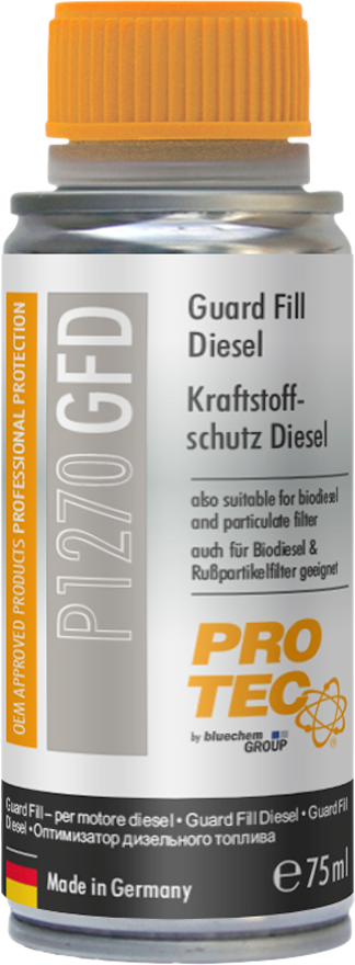 ProTec Guard Fill Diesel Reinigungsflüssigkeit für Dieselsysteme 75 ml