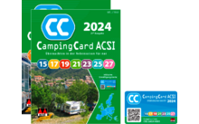 ACSI CampingCard 2024 Campingführer mit Ermäßigungskarte