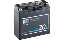 ECTIVE LC BT LiFePO4 Lithium Versorgungsbatterie mit Bluetoothmodul 12 V