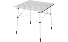 Table de camping 70 x 70 cm argentée Sevilla Aluminium High Peak