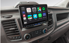 Alpine iLX-F905D Autoradio mit 9-Zoll Touchscreen, DAB+, 1-DIN-Einbaugehäuse, Apple CarPlay Wireless und Android Auto Unterstützung für Ford Transit (ab Modelljahr 2018)