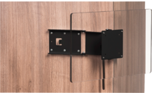 Caratec Flex CFW200S TV wall mount with 2 pivot points