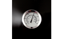 All Grill Paella World Emaillierte Backhaube mit Abdampfvorrichtung und Thermometer 