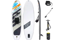 Bestway Hydro Force Stand Up Paddling Allround Board Set 5 pièces White Cap avec siège 305 x 84 x 12 cm