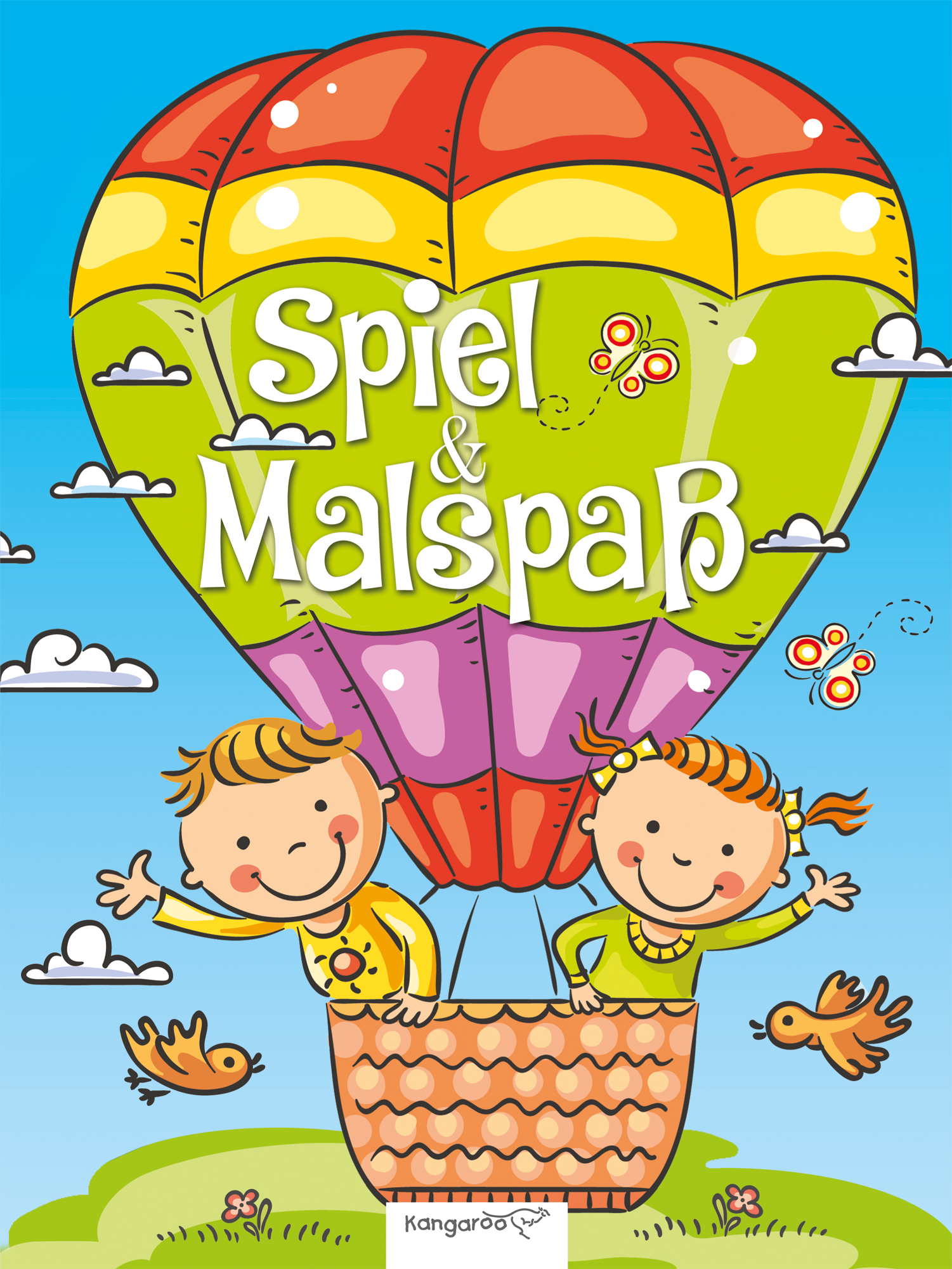 Kangaroo Kinderbücher Spiel- und Malspaß - Heißluftballon