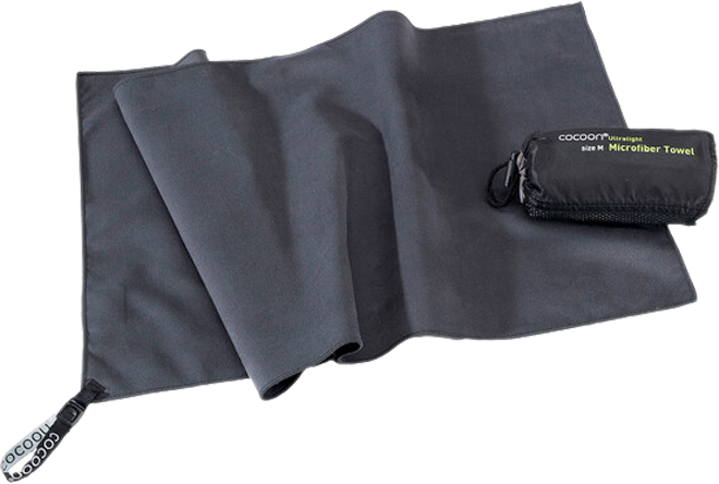 Cocoon Microfiber Handtuch Ultralight manatee grey - Fritz Berger