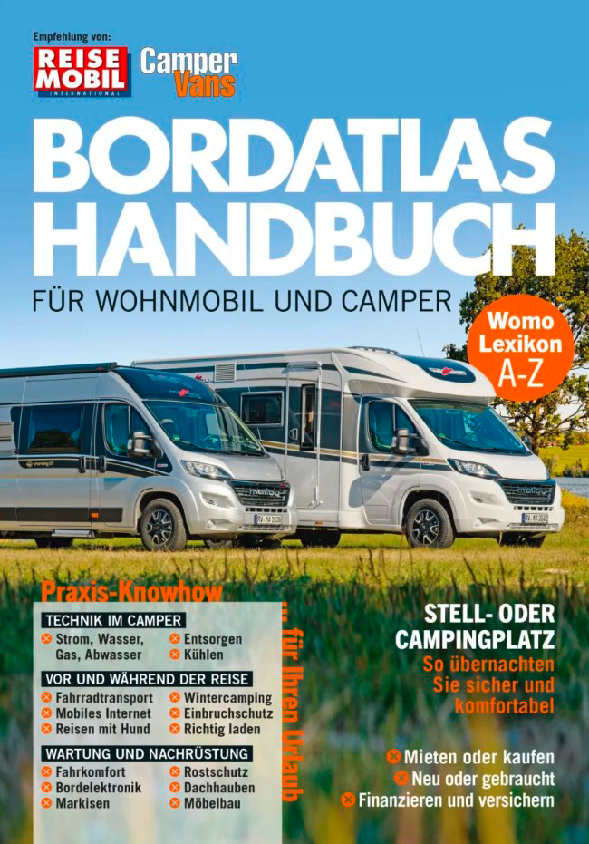 Das Bordatlas Handbuch für Wohnmobil und Camper