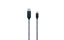 2GO Cavo USB LED tricolore Apple 8pin