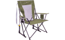GCI Foldable Camping Chair Comfort Pro Rocker Loden Green