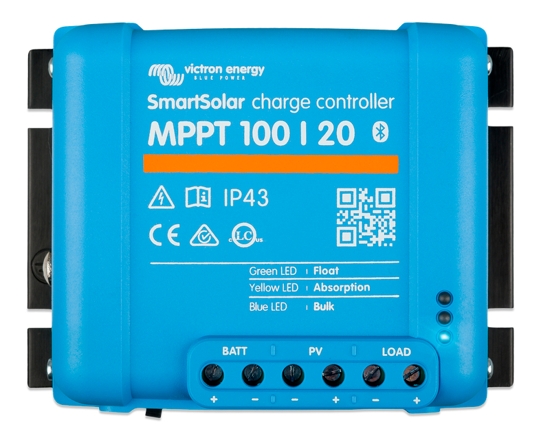 Victron Energy SmartSolar 100/20  MPPT Solarladeregler 20 A 12 / 24 / 48 V