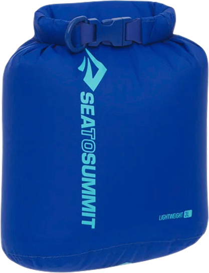 Sea to Summit Lightweight Dry Bag Packsack Surf Blue 3 Liter