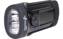 Linterna solar/de manivela impermeable Powerplus Barracuda LED
