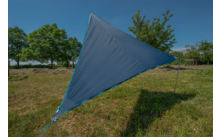 Bent Sonnensegel Zip-Canvas dunkelblau/RV hellblau